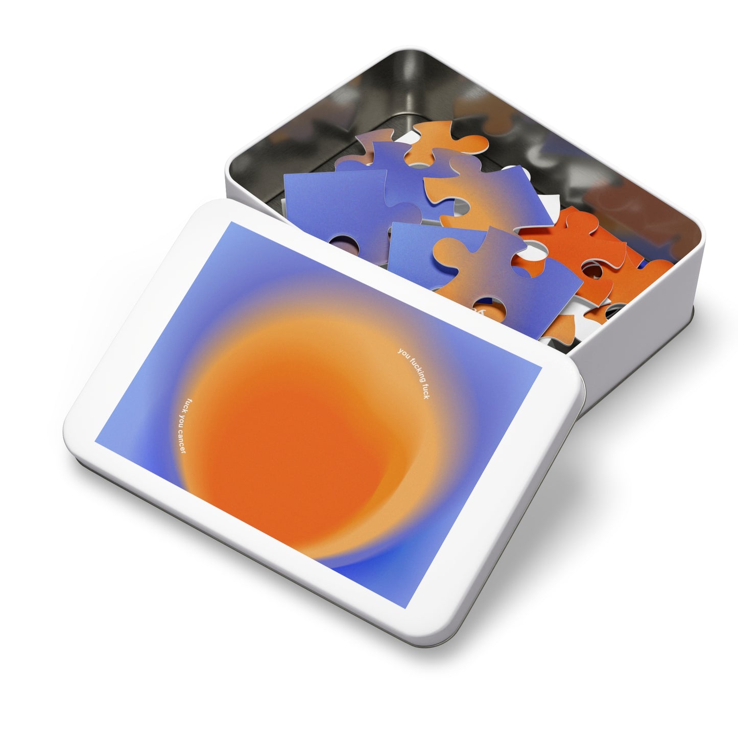 F You Cancer Gradient 1 Jigsaw Puzzle 3 (30, 110-Piece)