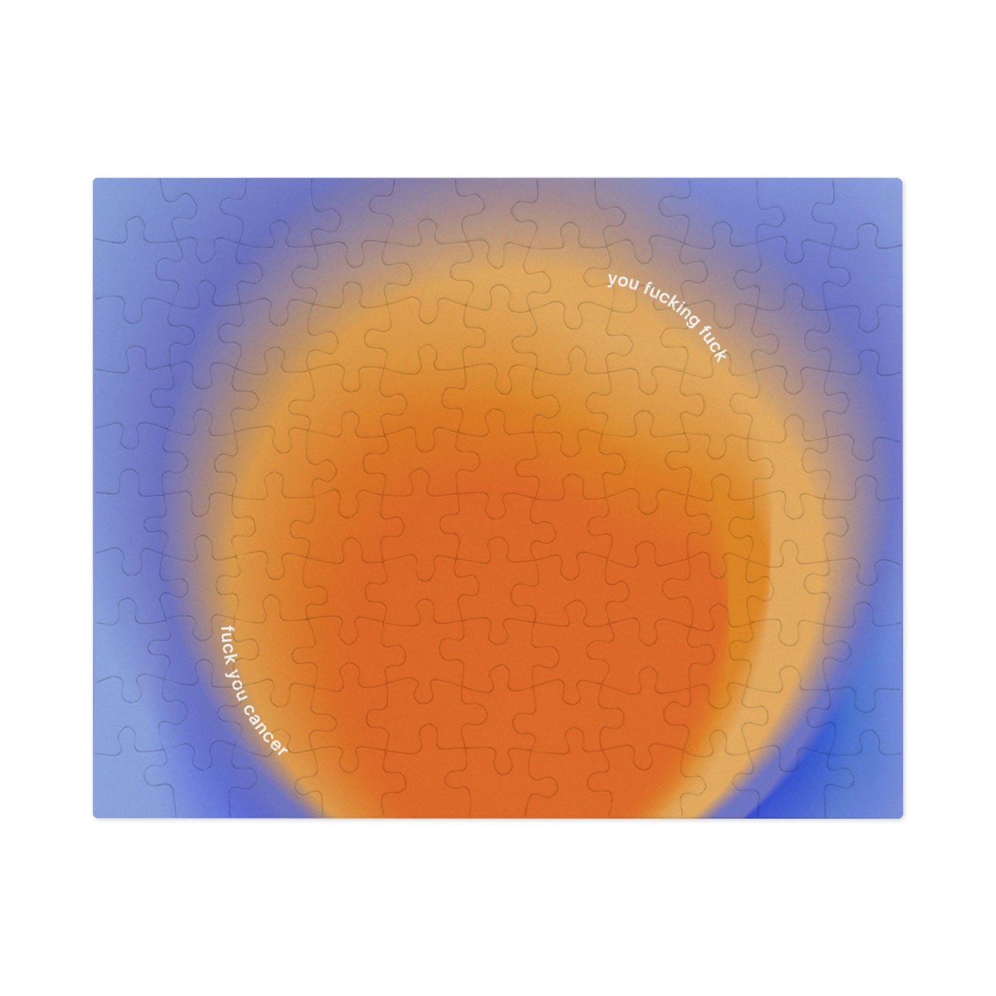 F You Cancer Gradient 1 Jigsaw Puzzle 3 (30, 110-Piece)