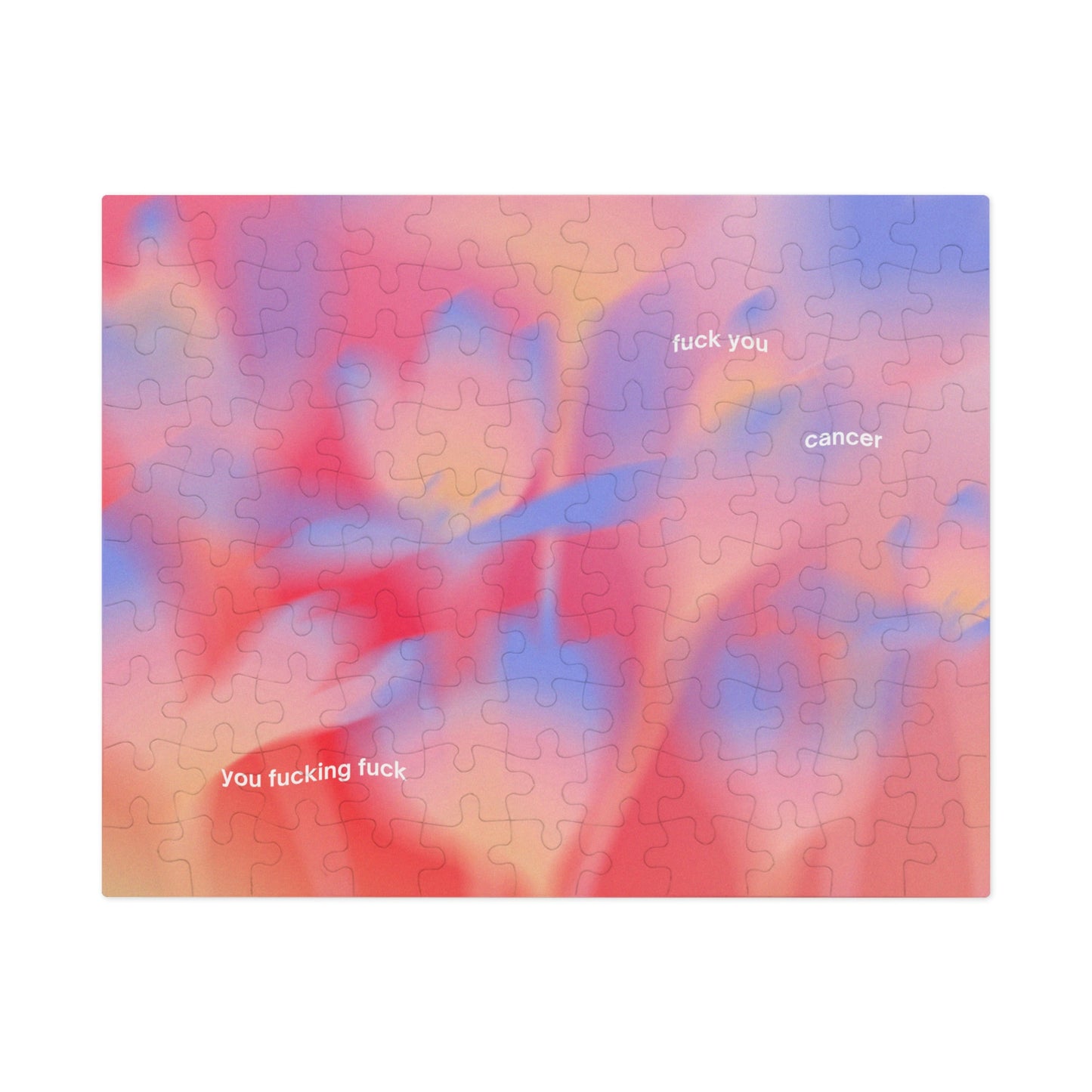 F You Cancer Gradient 2 Jigsaw Puzzle (30, 110-Piece)