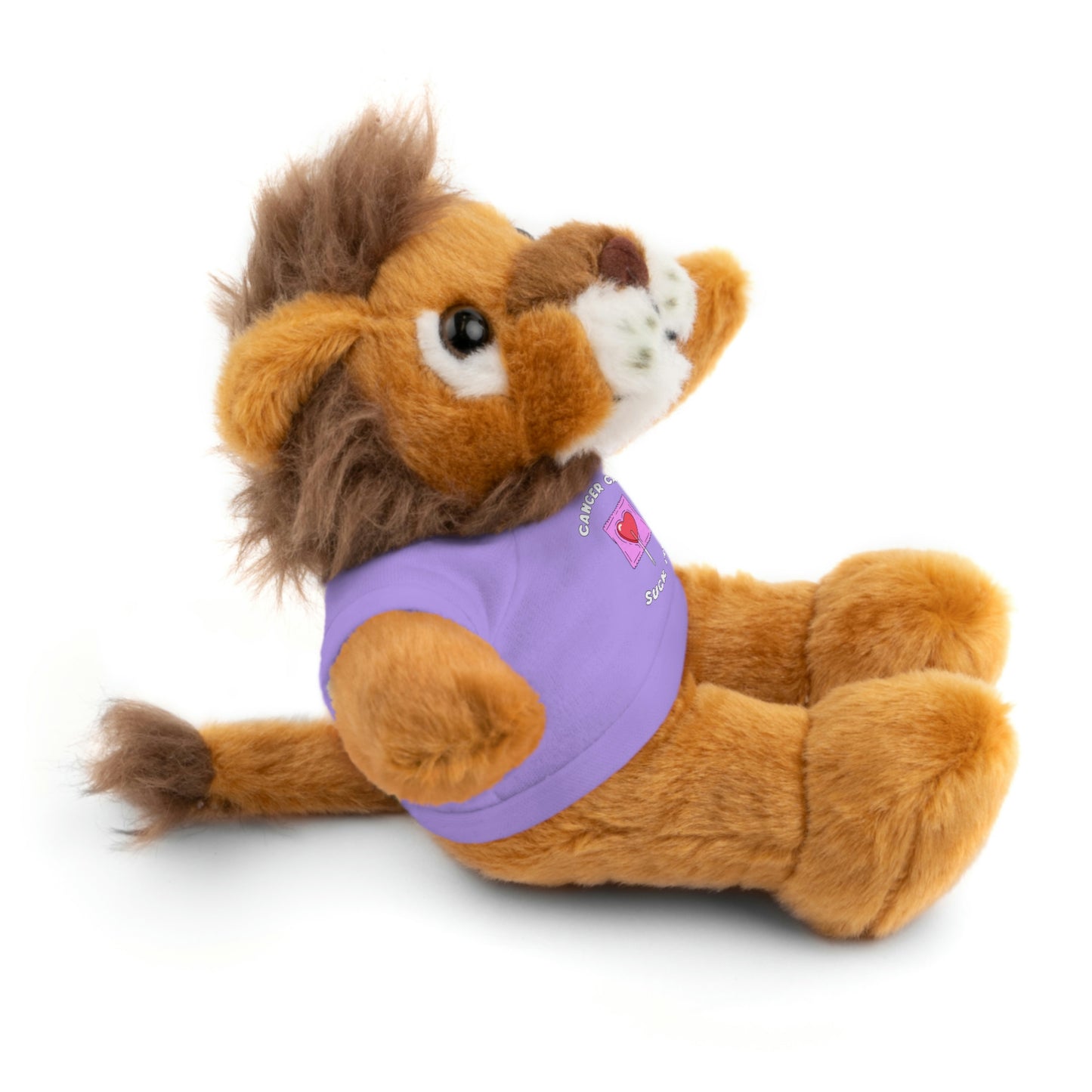 Cancer Can Suck It Stuffed Animal with Tee