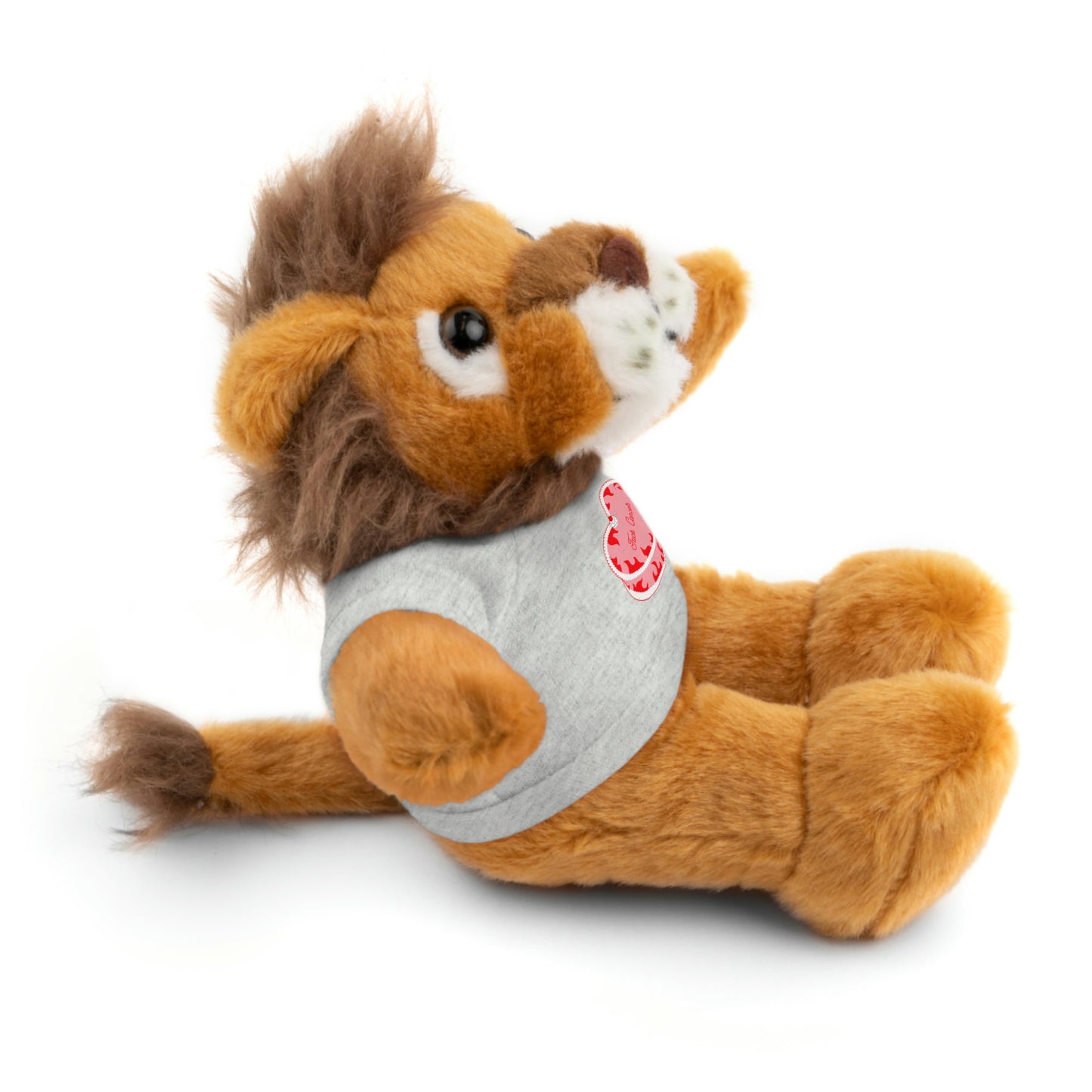 F*ck Cancer Flame Cake Stuffed Animal with Tee