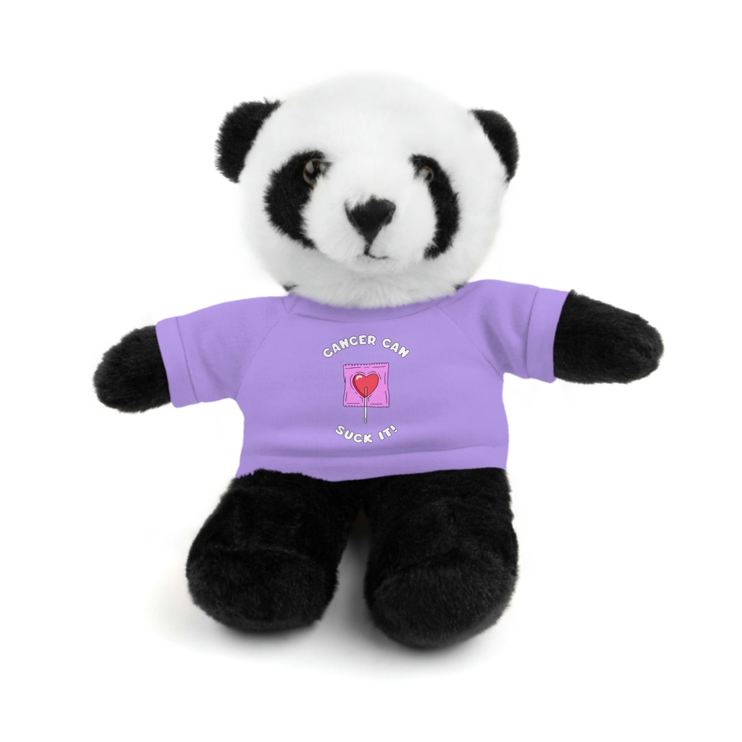 Cancer Can Suck It Stuffed Animal with Tee
