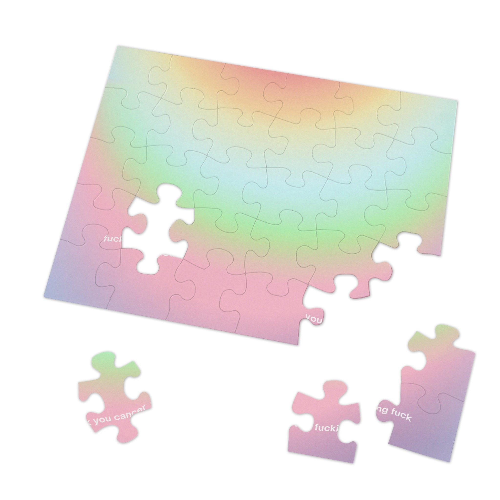F*ck You Cancer You F*cking F*ck Puzzle 3 | 30 & 110 Piece Jigsaw