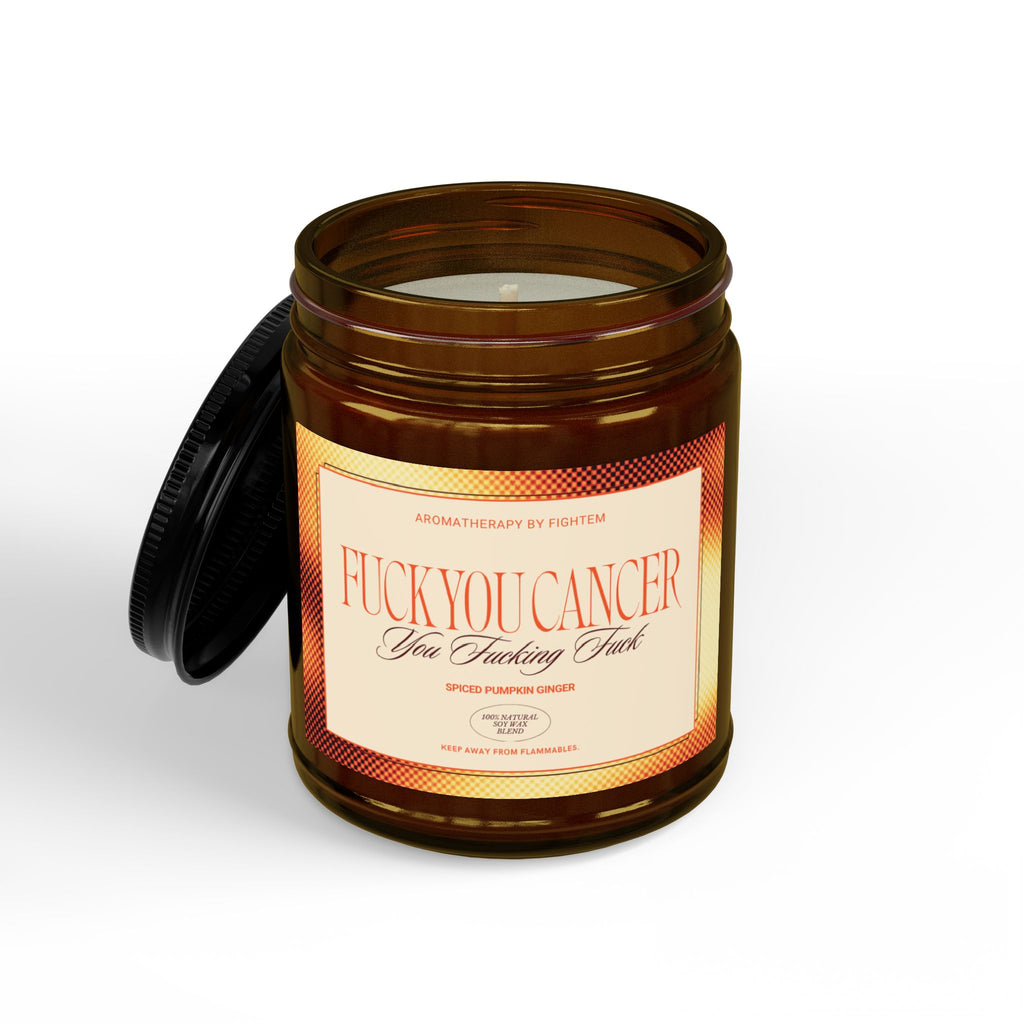 F*ck You Cancer Candle - Spiced Pumpkin Ginger