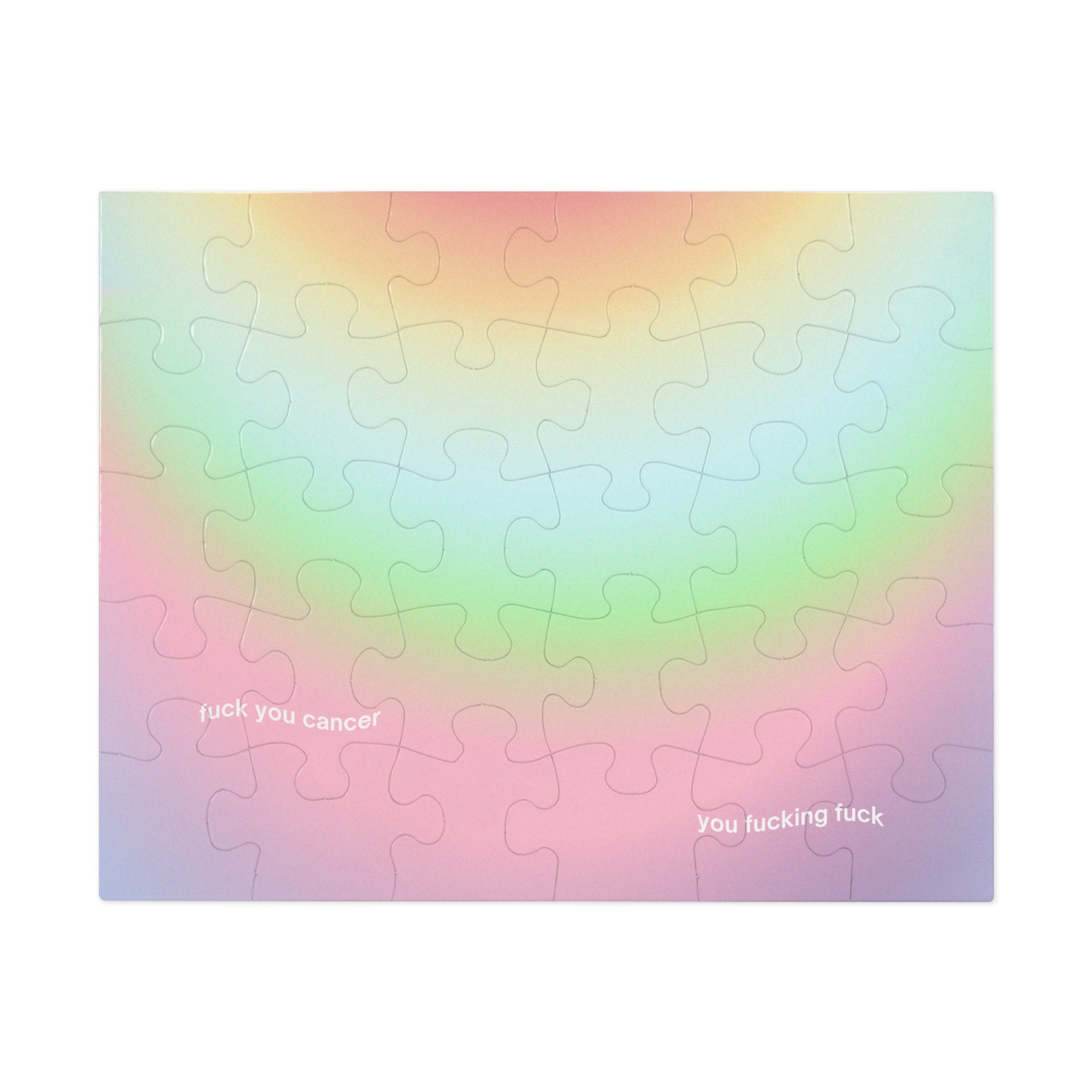 F*ck You Cancer You F*cking F*ck Puzzle 3 | 30 & 110 Piece Jigsaw