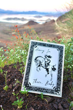 Hang In There, Baby – Western Mini Print (5 x 7 in)