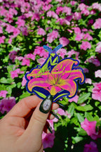 Prayed. Cried. Fought. Survived. Pixie Dust Cancer Survivor Sticker