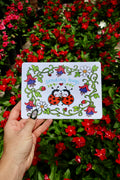 Sending Hugs Ladybug Postcard (7 x 5 in)