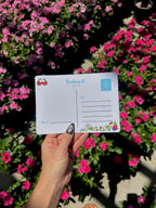 Sending Hugs Ladybug Postcard (7 x 5 in)