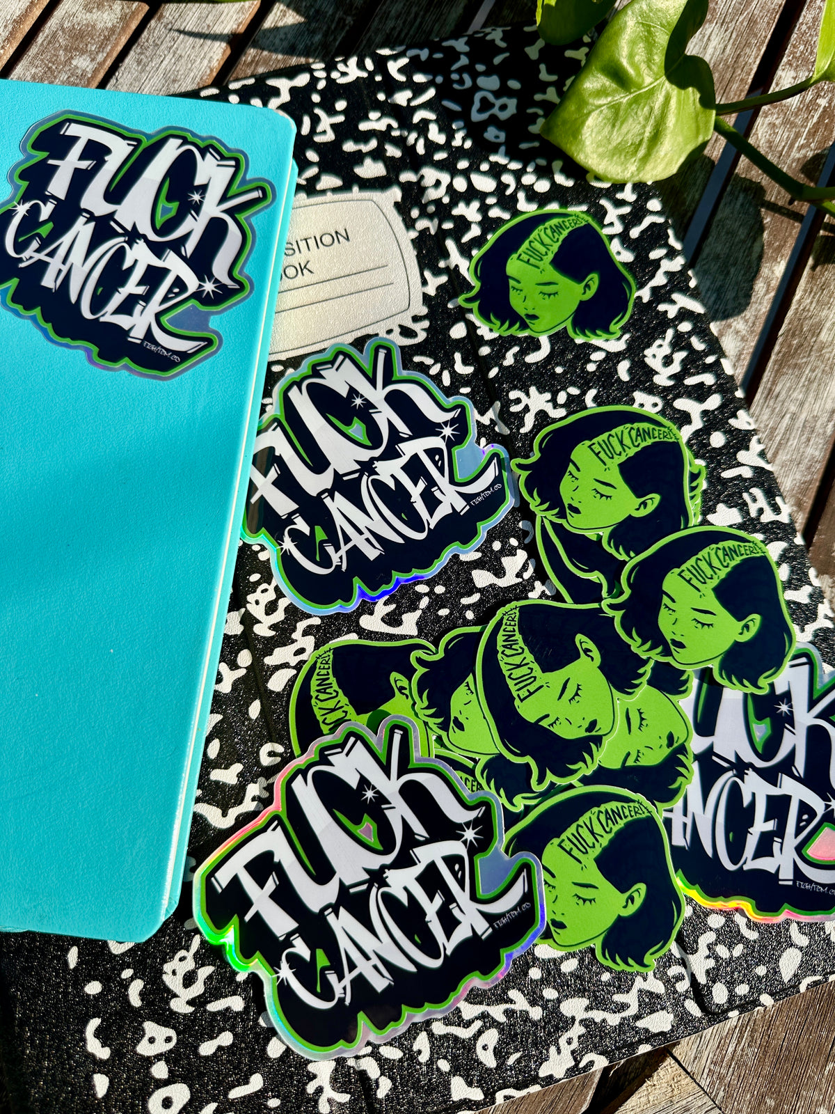 F🖕 Cancer Graffiti Sticker