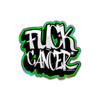 F🖕 Cancer Graffiti Sticker