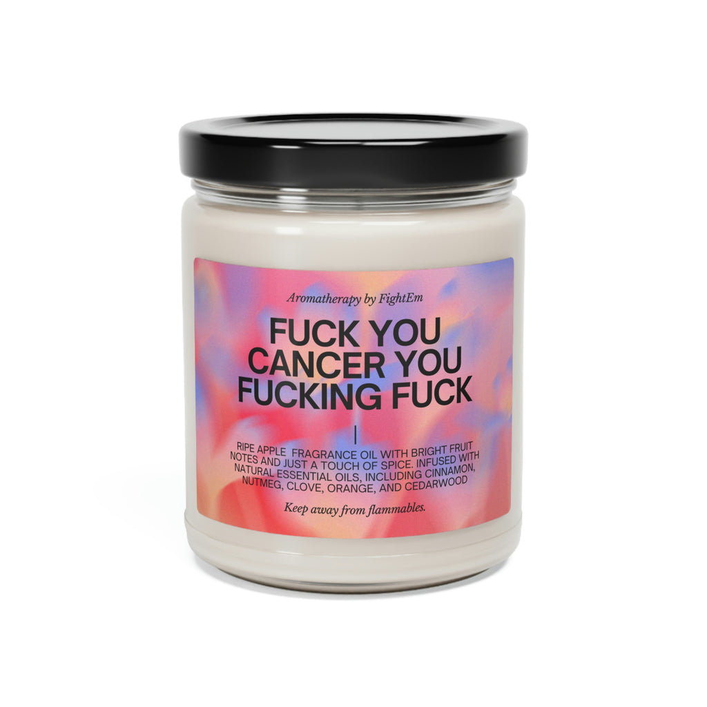 F*ck You Cancer Gradient Scented Soy Candle