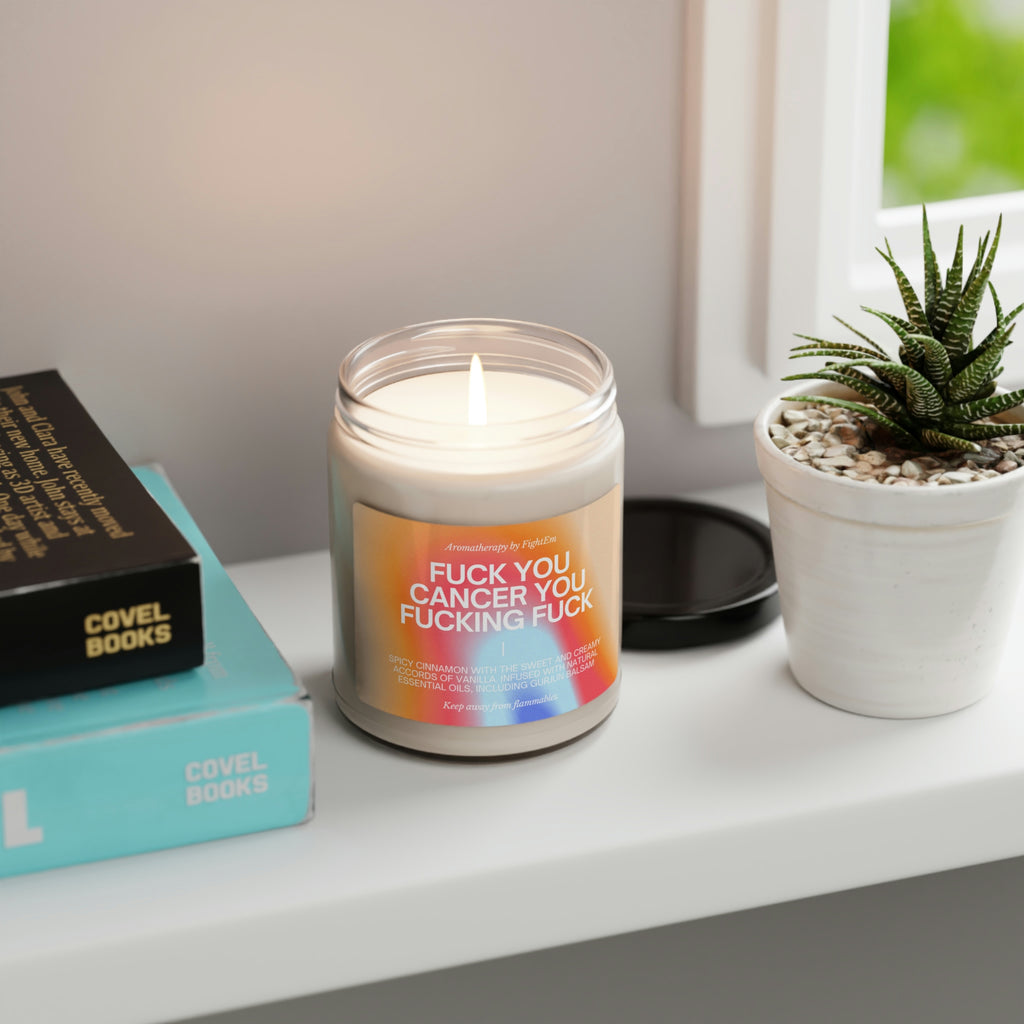 F*ck You Cancer Gradient Scented Soy Candle