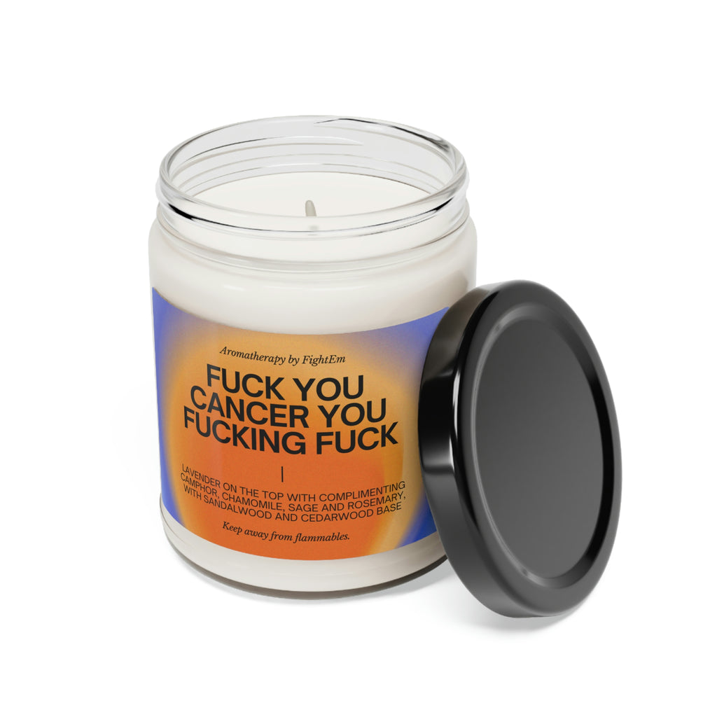 F*ck You Cancer Gradient Scented Soy Candle