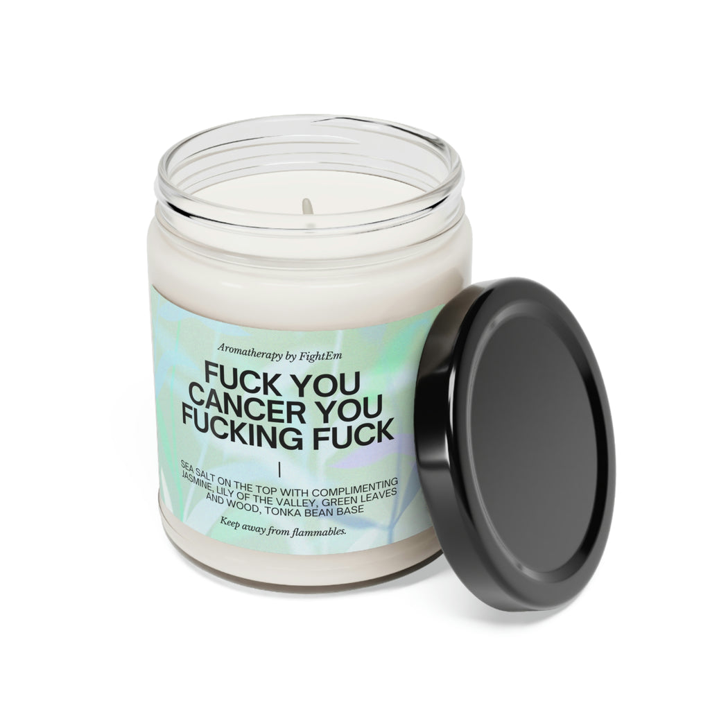 F*ck You Cancer Gradient Scented Soy Candle