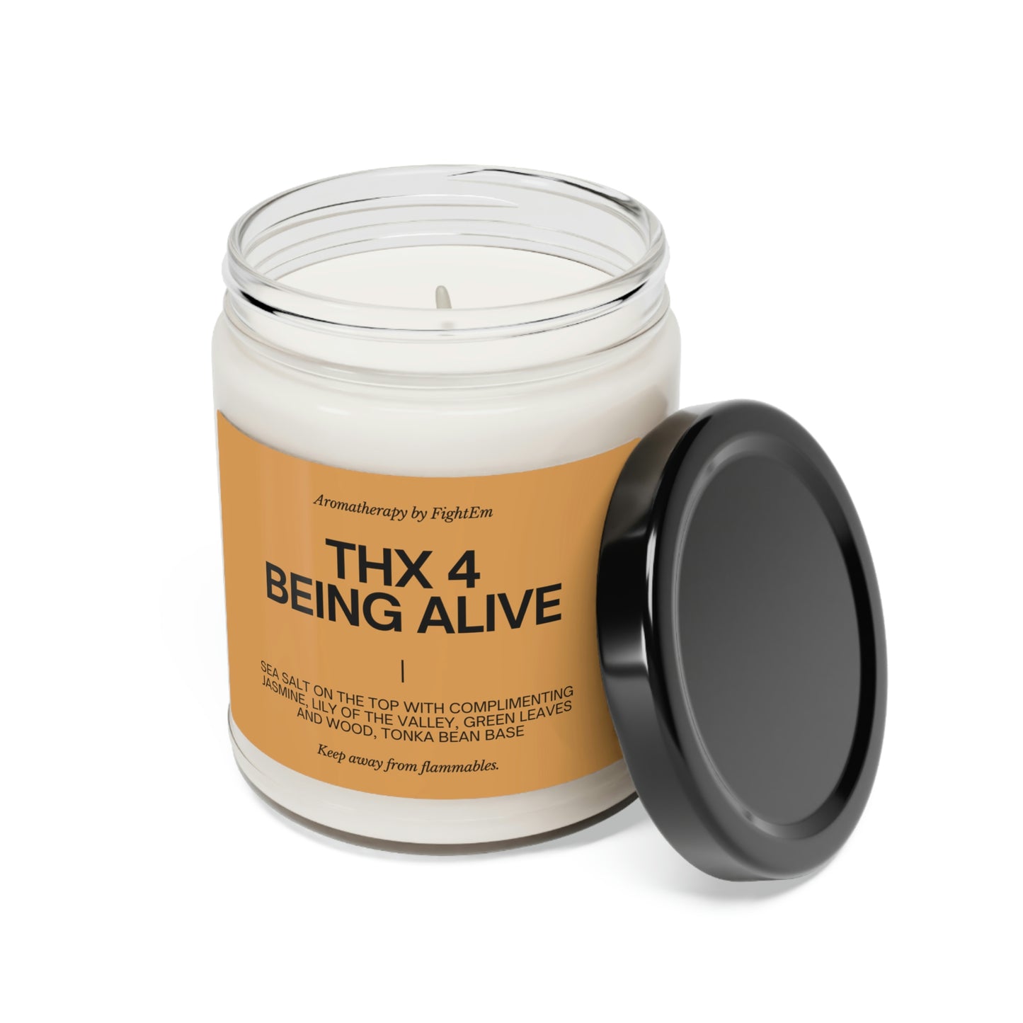 Thx 4 Being Alive Scented Soy Candle