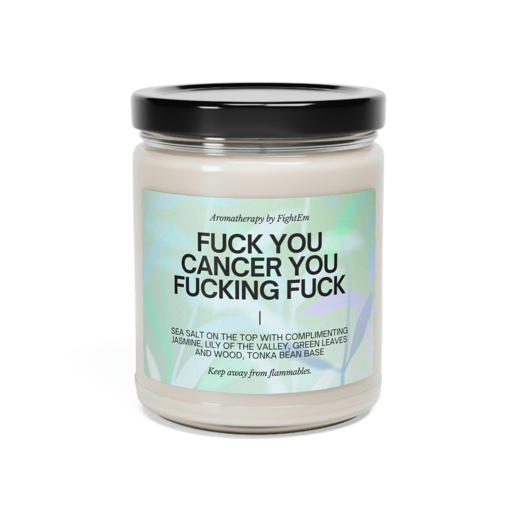 F*ck You Cancer Gradient Scented Soy Candle