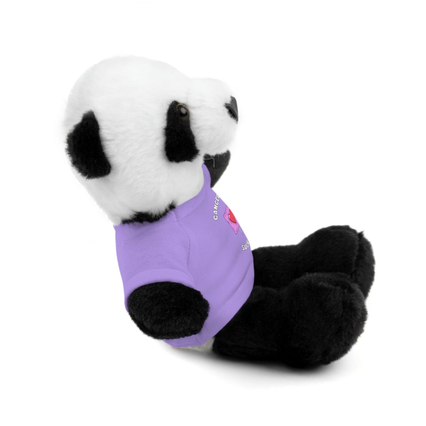 Cancer Can Suck It Stuffed Animal with Tee