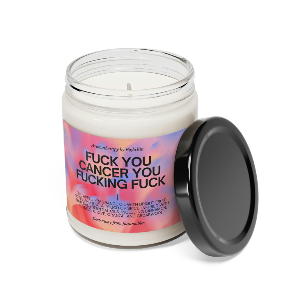 F*ck You Cancer Gradient Scented Soy Candle