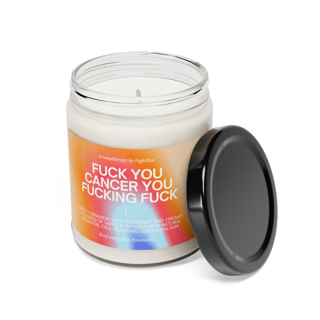 F*ck You Cancer Gradient Scented Soy Candle